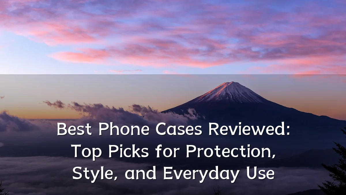 Best Phone Cases Reviewed: Top Picks for Protection, Style, and Everyday Use