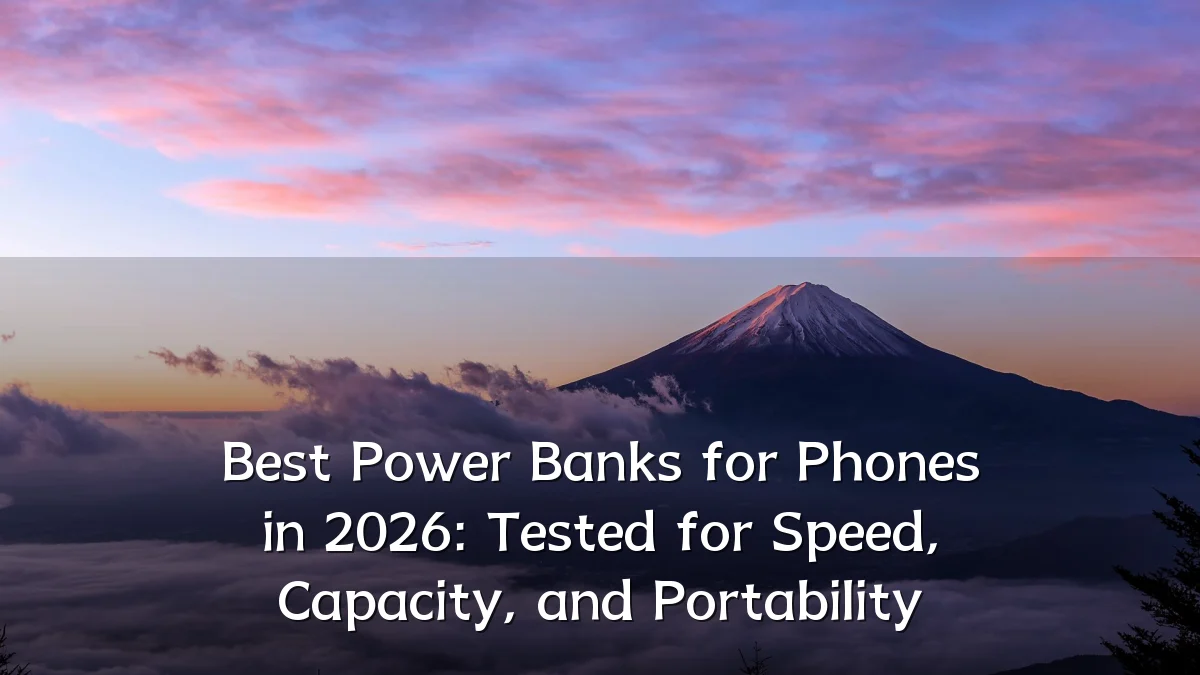 Best Power Banks for Phones in 2026: Tested for Speed, Capacity, and Portability