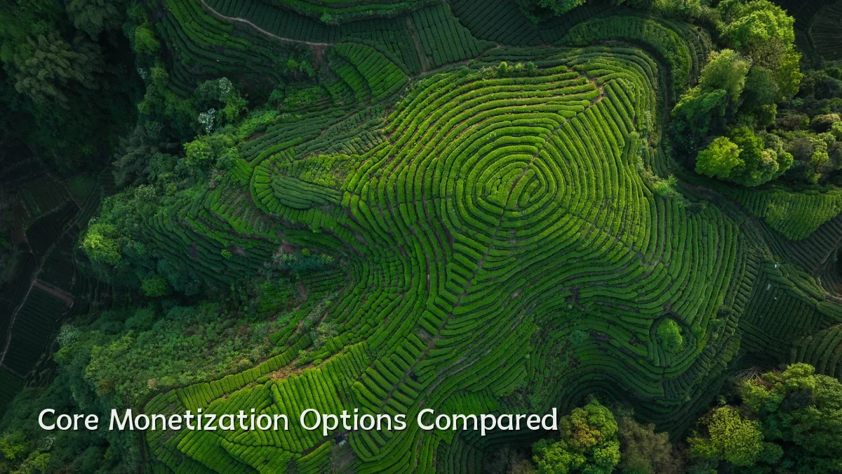 Core Monetization Options Compared