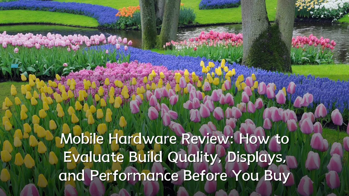 Mobile Hardware Review: How to Evaluate Build Quality, Displays, and Performance Before You Buy