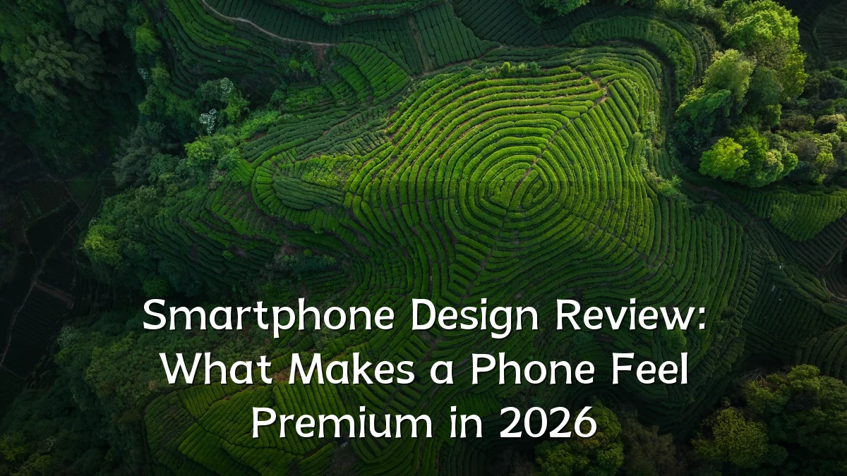 Smartphone Design Review: What Makes a Phone Feel Premium in 2026