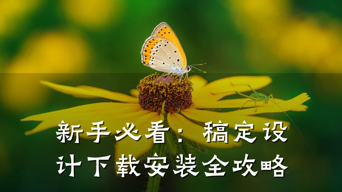 新手必看：稿定设计下载安装全攻略