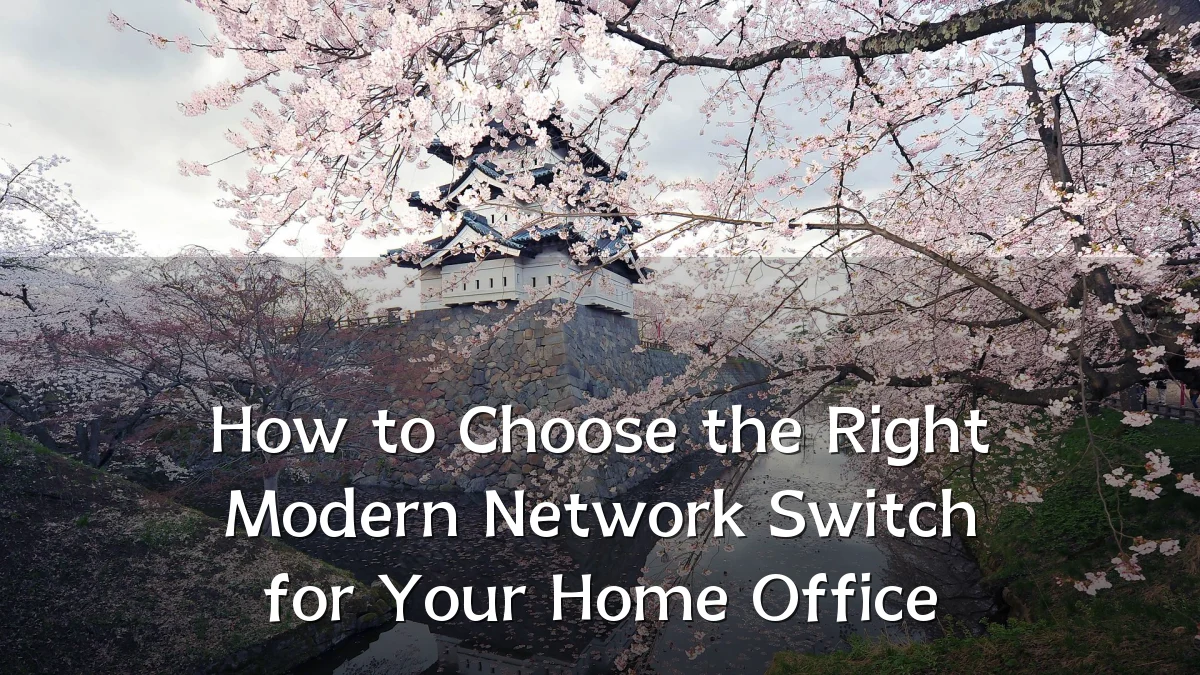 How to Choose the Right Modern Network Switch for Your Home Office