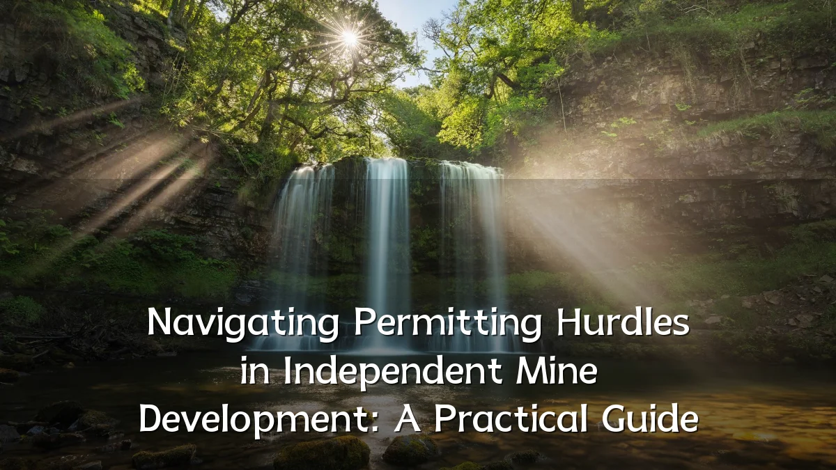 Navigating Permitting Hurdles in Independent Mine Development: A Practical Guide