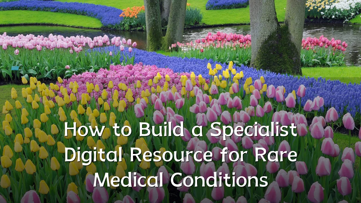 How to Build a Specialist Digital Resource for Rare Medical Conditions