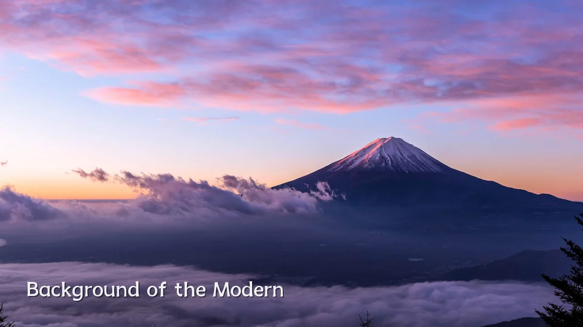 Background of the Modern